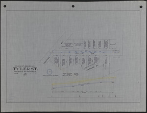 Plan of sewer in Tyler St.