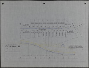 Plan of sewer in Katherine St.