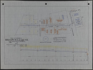 Plan of sewer in Broadway & Lake St.