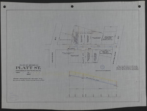 Plan of sewer in Platt St.