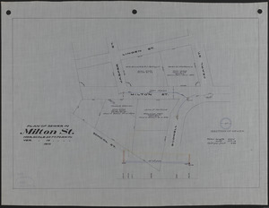 Plan of sewer in Milton St.