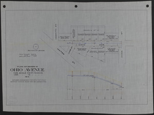 Plan of sewer in Ohio Avenue