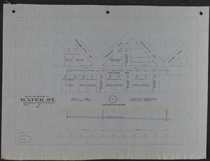 Plan of sewer in Water St.