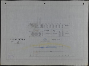 Plan of sewer in Lenox St.