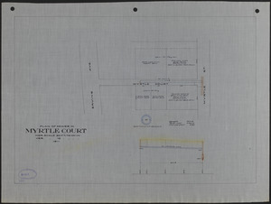 Plan of sewer in Myrtle Court