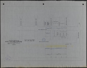 Plan of sewer in South Broadway