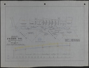 Plan of sewer in Ferry St.