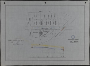 Plan of sewer in Jackson St.