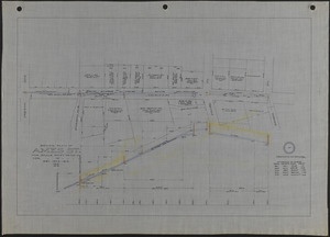 Sewer plan of Ames St.