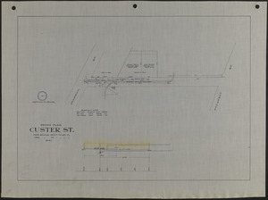 Custer St. sewer plan