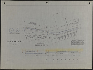 Sewer plan of Jackson St.