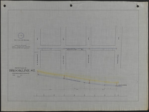 Sewer plan of Brookline St.