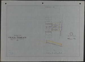 Sewer plan of Grace Terrace