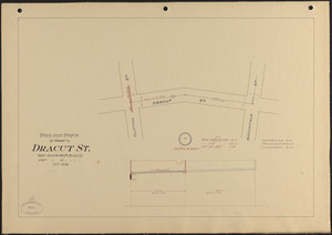 Plan and profile of sewer in Dracut St.