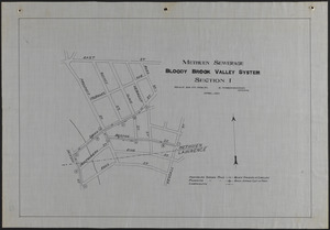 Methuen sewerage, Bloody Brook Valley System, section 1