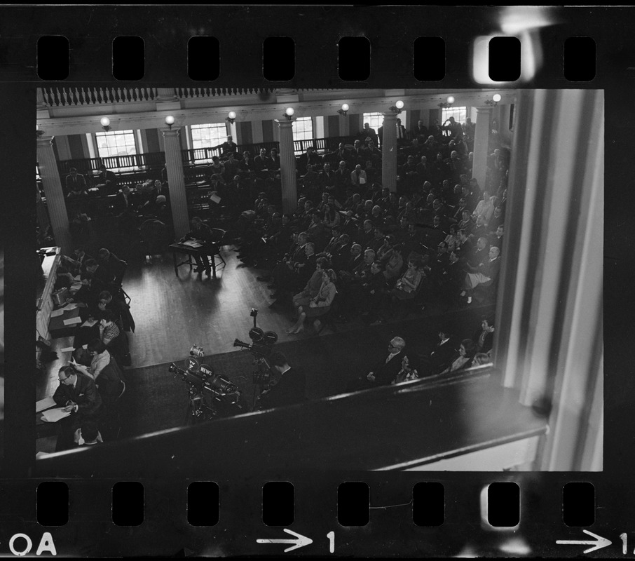 Audience at Faneuil Hall for State of the City address