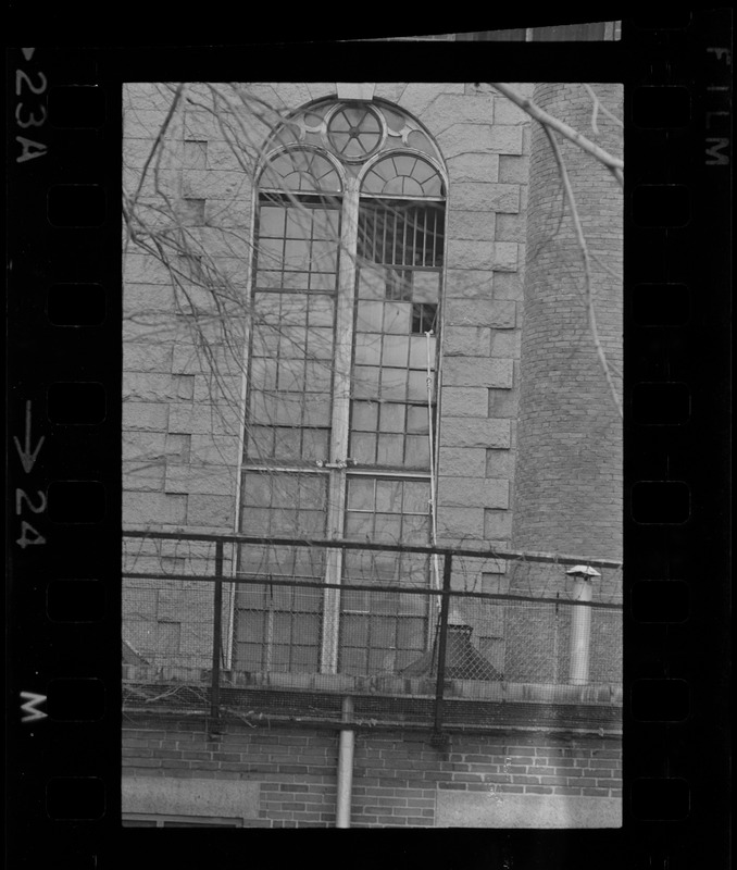 Window used during escape attempt from Charles Street Jail