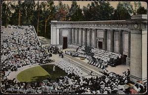 The famous Greek Theatre, Berkeley, Calif.