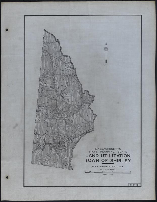 Land Utilization Town of Shirley Digital Commonwealth