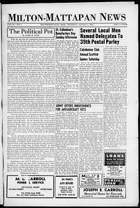 Milton Mattapan News, August 05, 1948