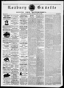 Roxbury Gazette and South End Advertiser, September 25, 1873