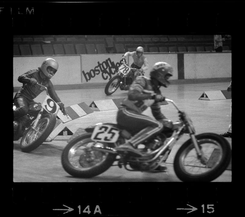 Motorcycle races at Boston Garden, Boston