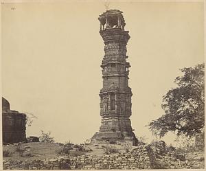 Chittur - the Jain tower