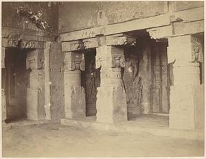 Elura, Bauddha cave, upper storey