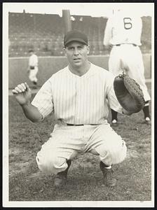 Luke Sewell, Catcher for the Washington Senators.