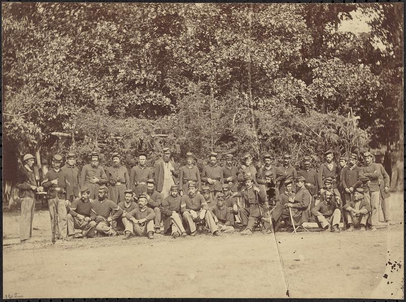 Company "D" 93d N.Y. Infantry, August, 1863