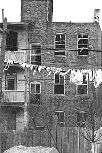 Laundry out to dry