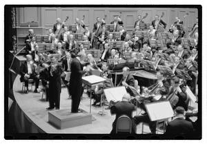 Balokovic violins with Boston Symphony, Koussevitzky conducting