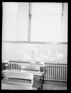 Empty classroom
