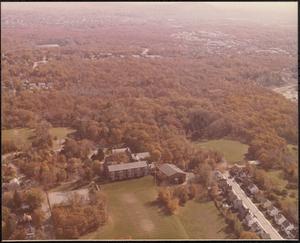 Aerial photo of Boston