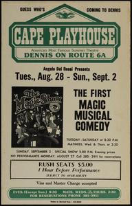 Angelo Del Rossi presents Tues., Aug. 28 - Sun., Sept. 2 The Magic Show
