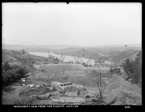 Wachusett Dam, from the viaduct, Clinton, Mass., Jul. 1, 1903
