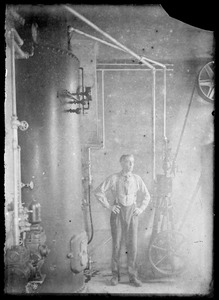 Steam boiler - prob. at Seven Gates. Poss. @ dairy? Interior