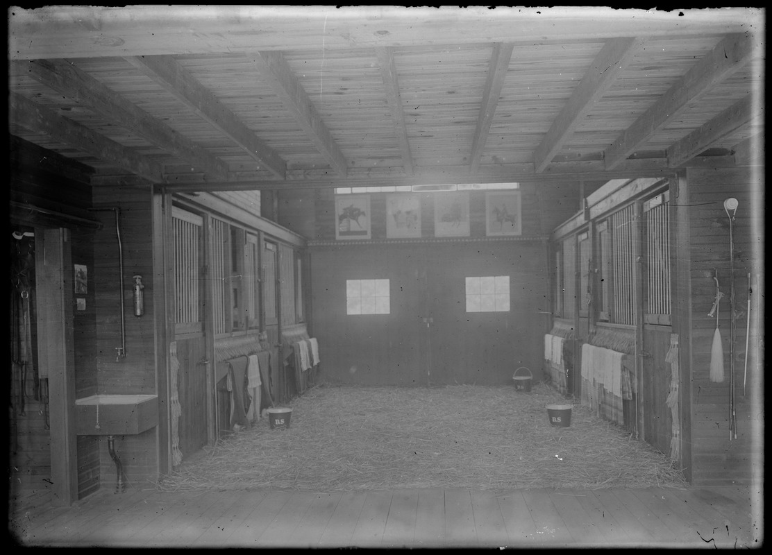 Interior of stable