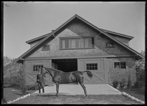 Riding horse - handler - Mrs. Skeel's stable. 7 Gates