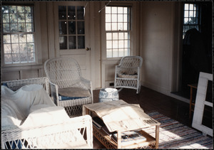 Interior view of the sun room at 64 Hulbert Avenue