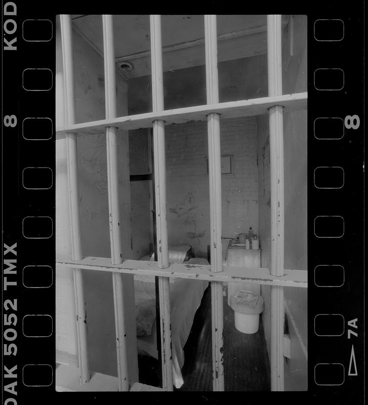 Cell 10 cell gate, Salem Jail - Digital Commonwealth