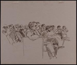 Courtroom scene