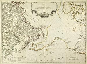 A Map of the Discoveries made by the Russians on the North West Coast of America