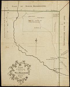 Plan of the north-east corner of West-Bridgewater