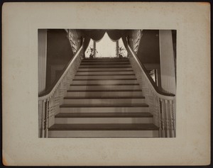 Hunnewell Club photographs - Main Stairway -