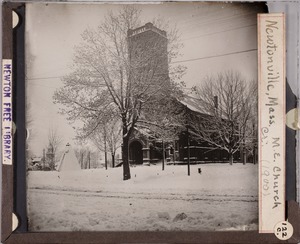 Newton photographs collection, lantern slides - M. E. Church, Newtonville, Mass. -