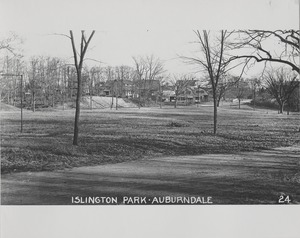 Newton Forestry Department Photographs, 1908-1918 - Islington Park - Auburndale -