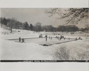 Newton Forestry Department Photographs, 1908-1918 - Hockey Rink at Bulloughs -