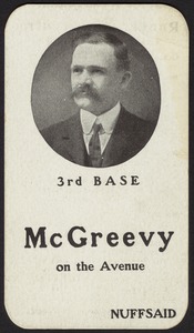 Rooters souvenir card, 1903 World Series