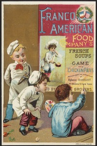 Franco American Food Company's French soups, game and chicken pates